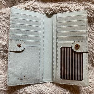 Kate Spade light blue wallet